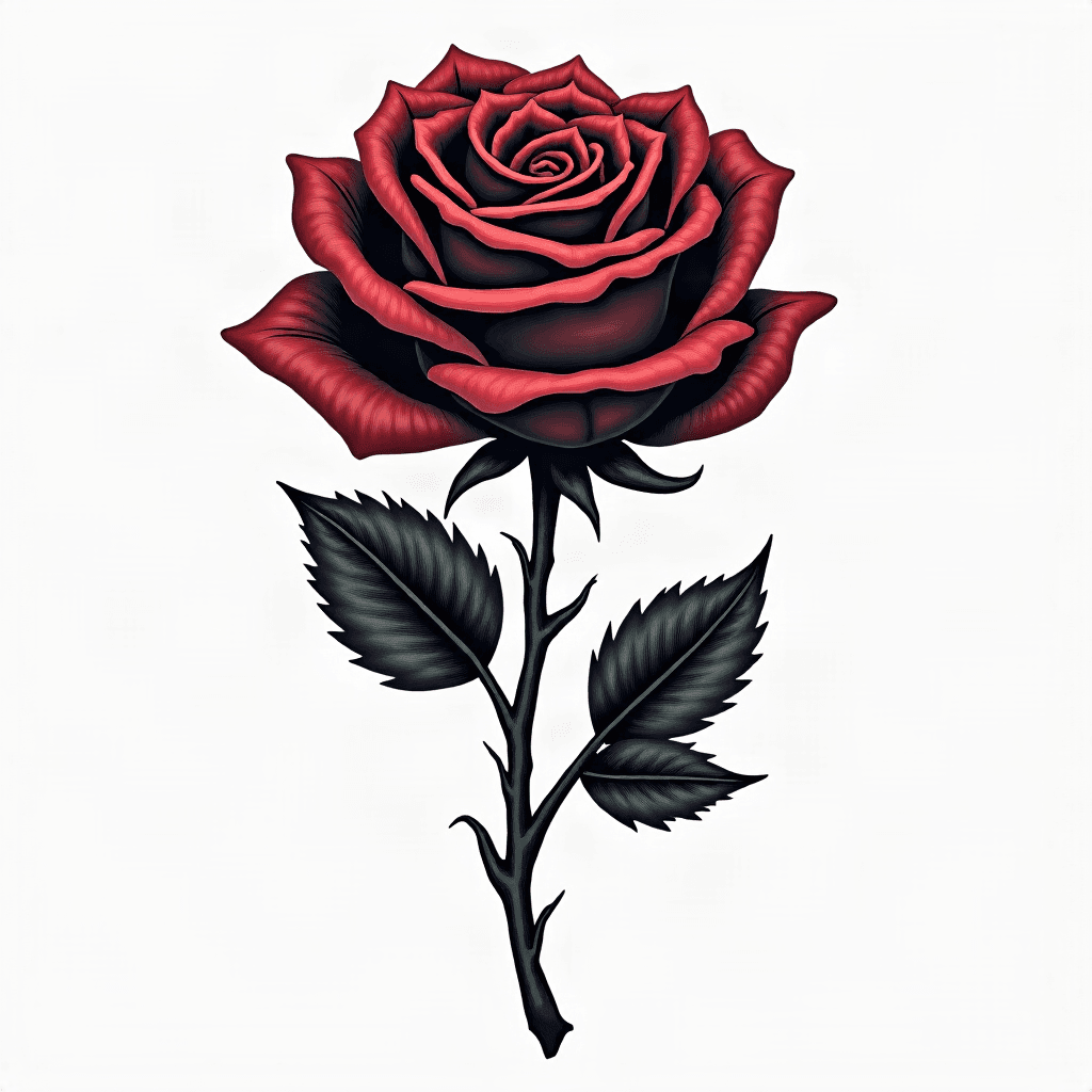 Black rose