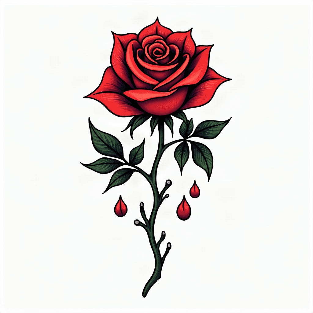 Rose shoulder cap