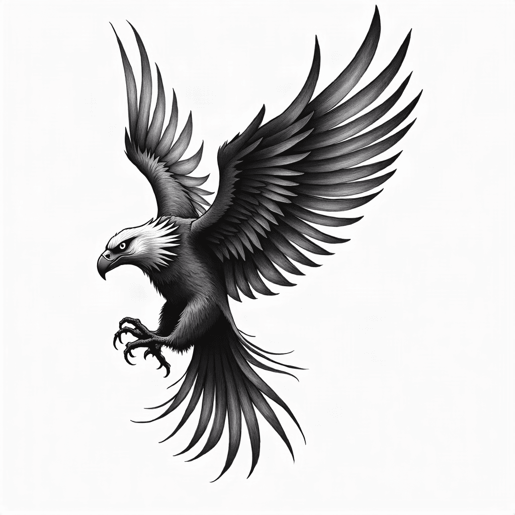 Eagle shoulder blade