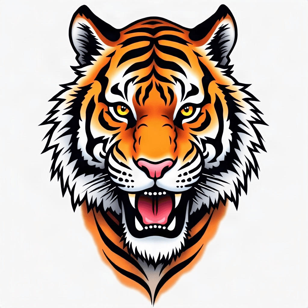 Tiger thigh piece