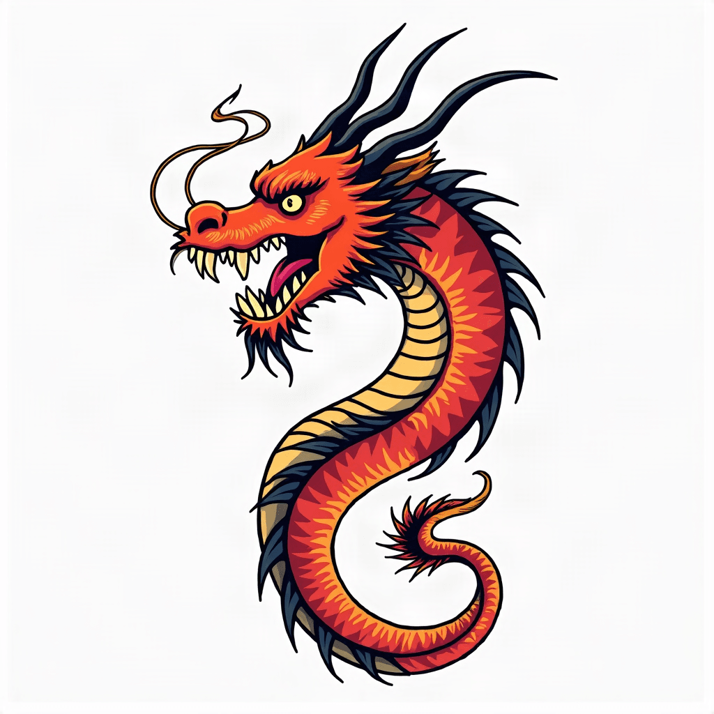 Dragon side piece