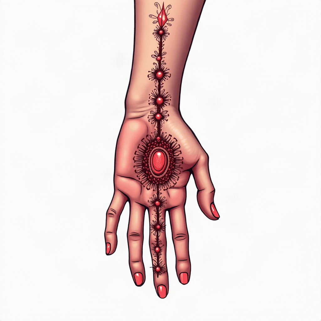 Hidden inner finger word