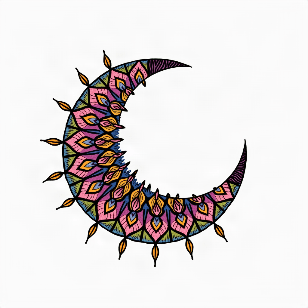 Crescent moon hip