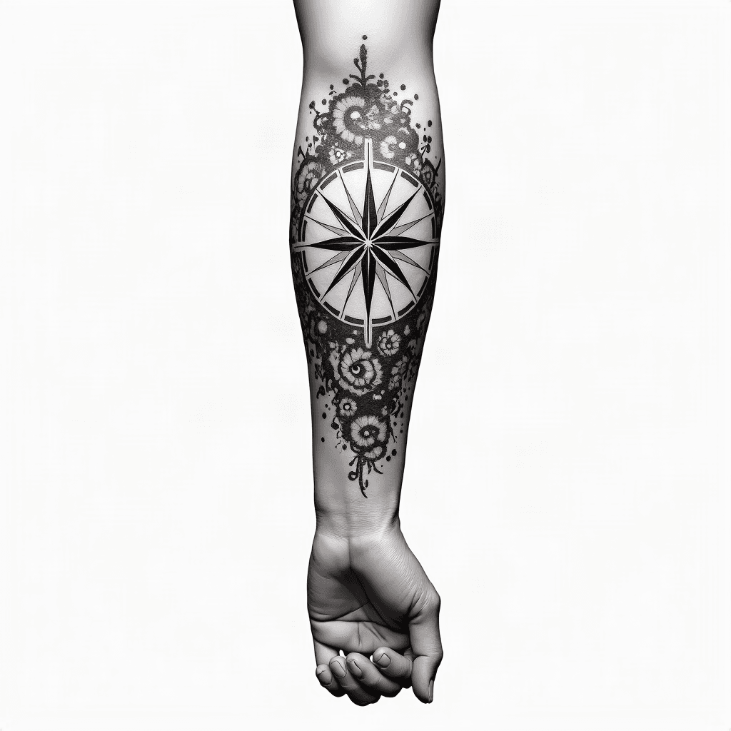 Compass forearm