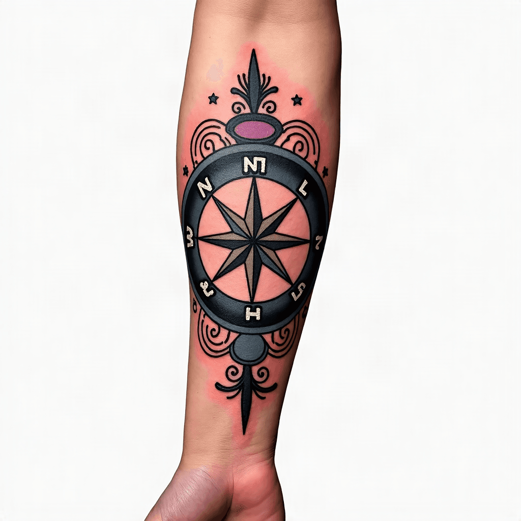 Compass forearm