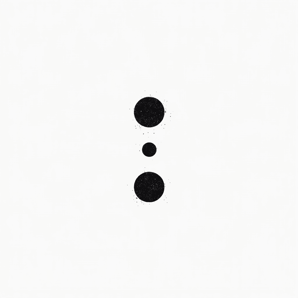 Small semicolon symbol