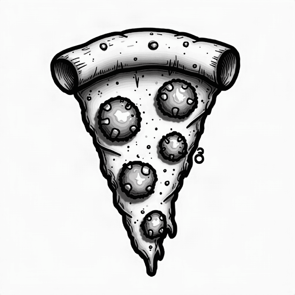Pizza slice matching
