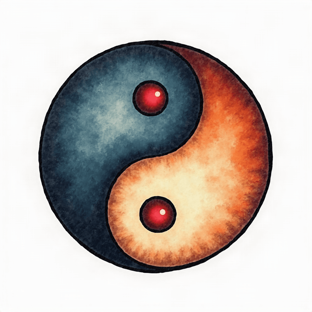 Yin yang split