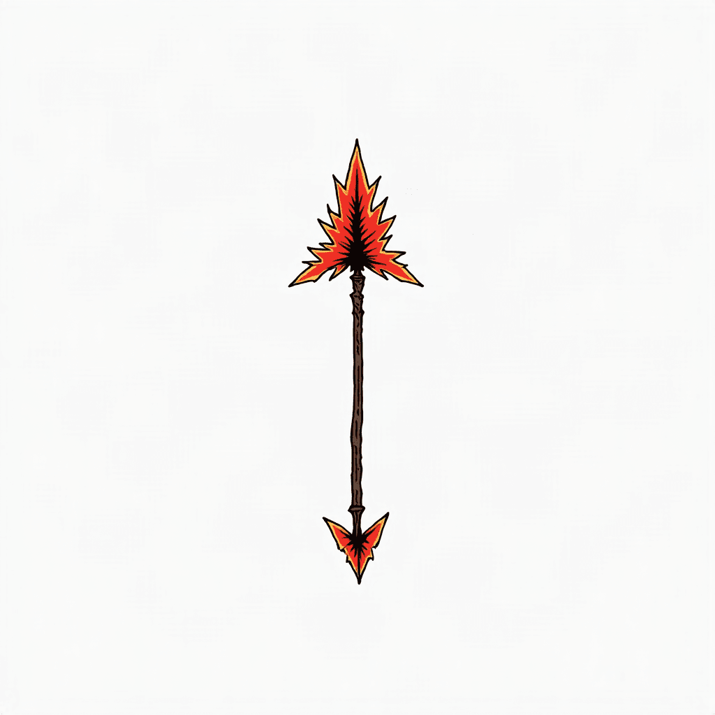 Minimalist single arrow