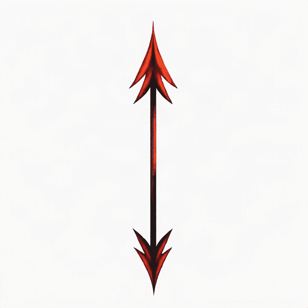 Minimalist single arrow