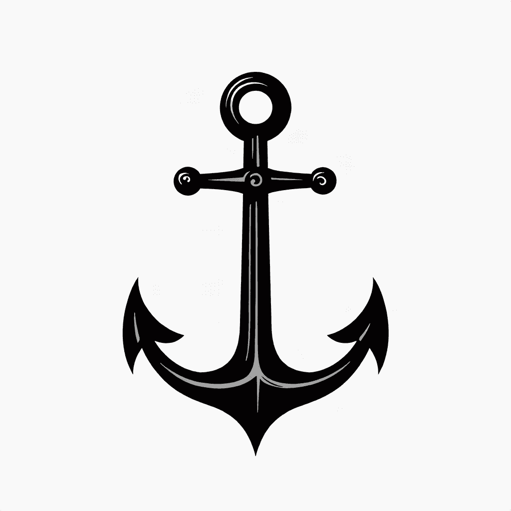 Minimalist line anchor