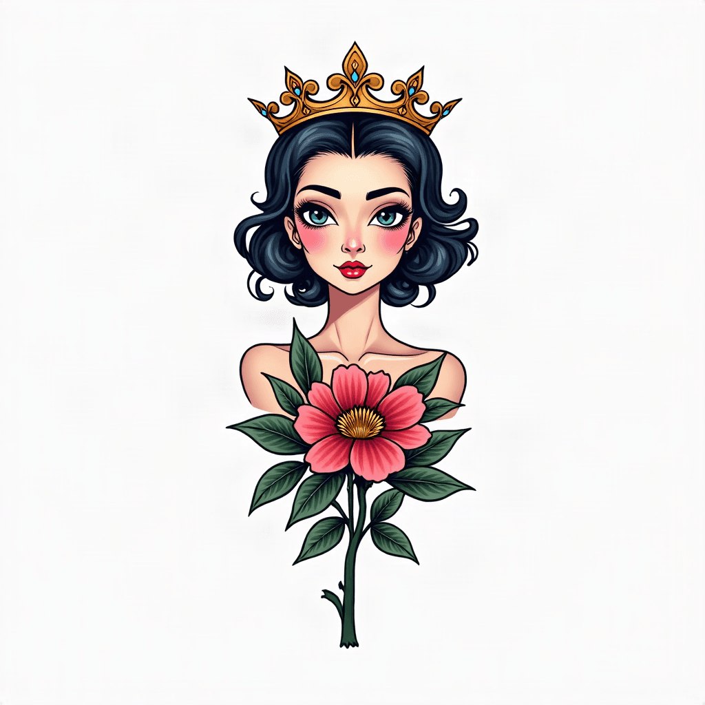 Delicate queen tiara