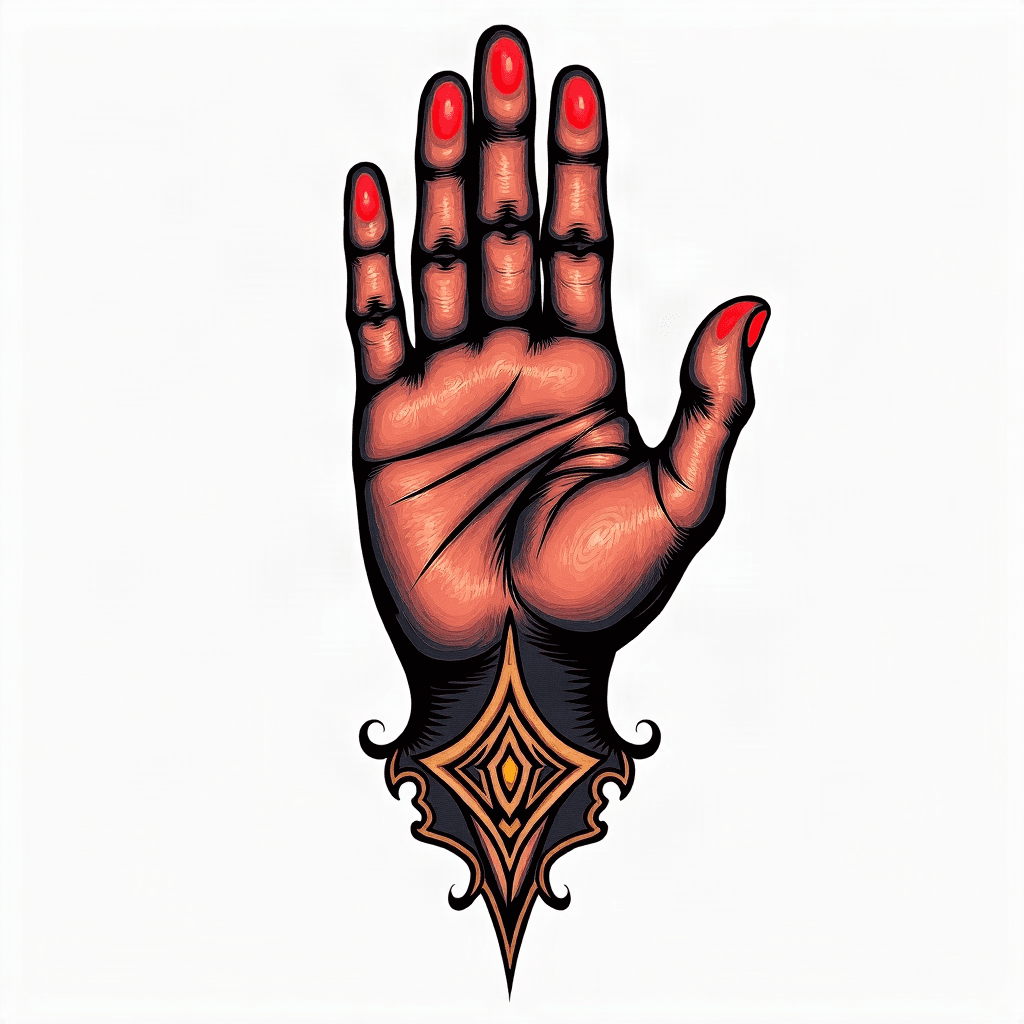 Hamsa protection hand