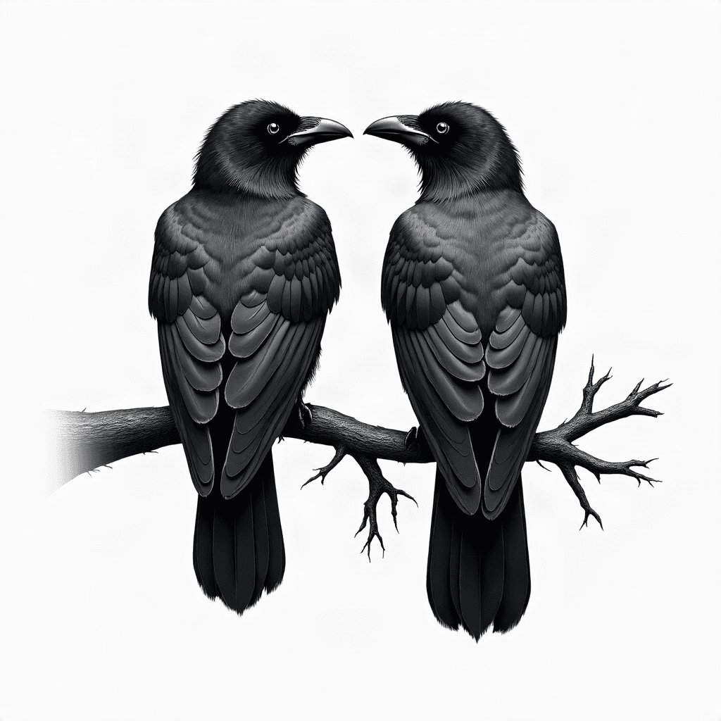 Huginn & Muninn ravens