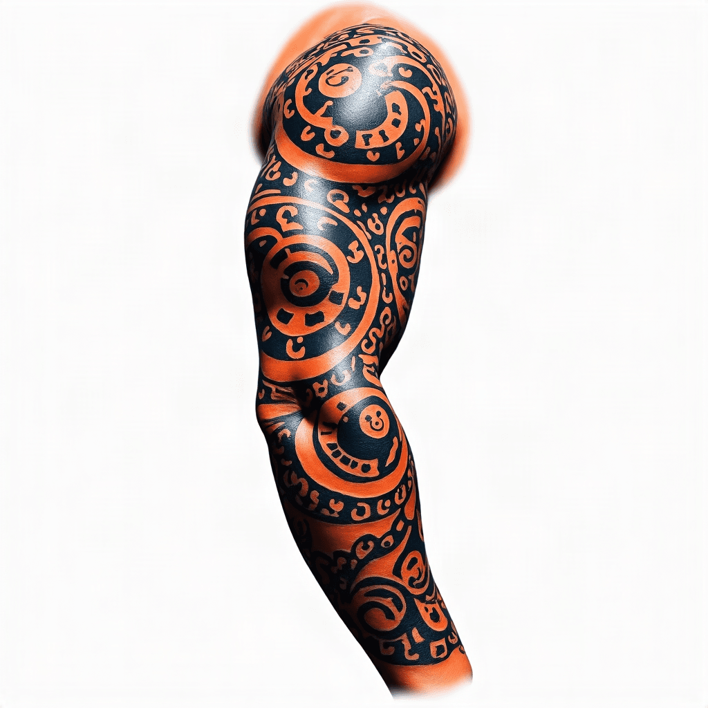 Polynesian half sleeve