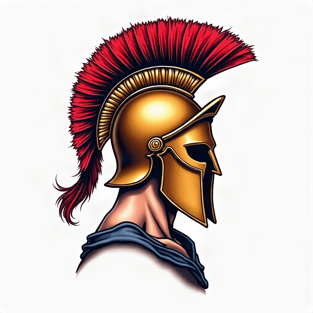 Spartan helmet