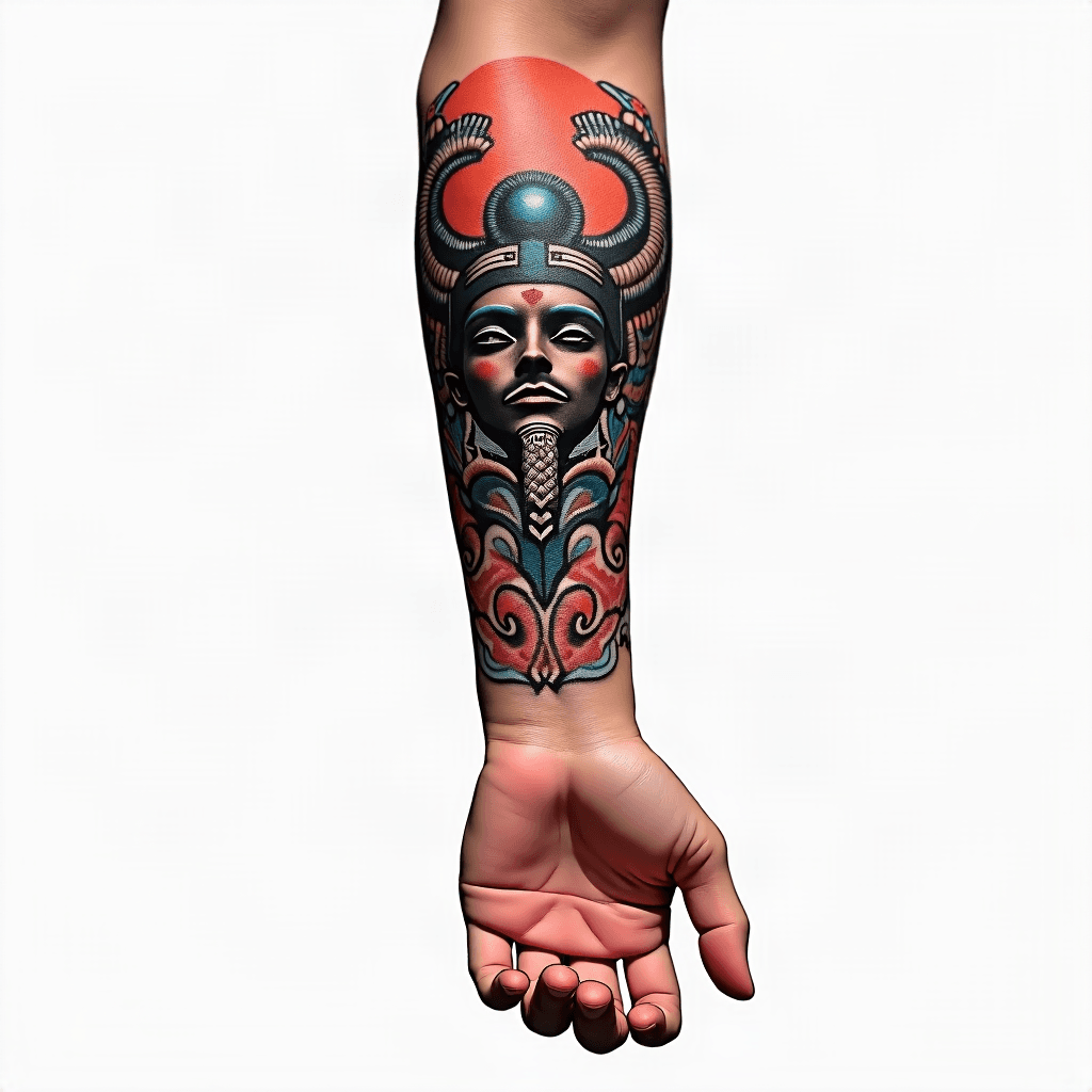Eye of Horus forearm