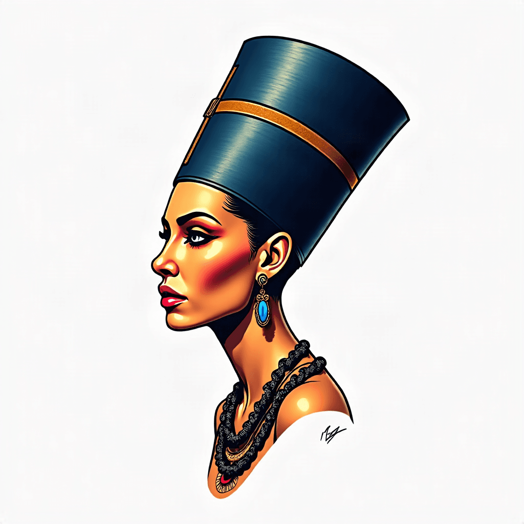 Nefertiti portrait
