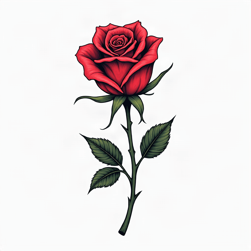 Tiny rose photo-quality