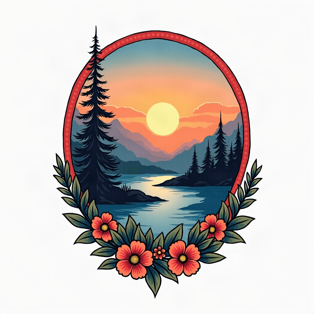 Small landscape scene
