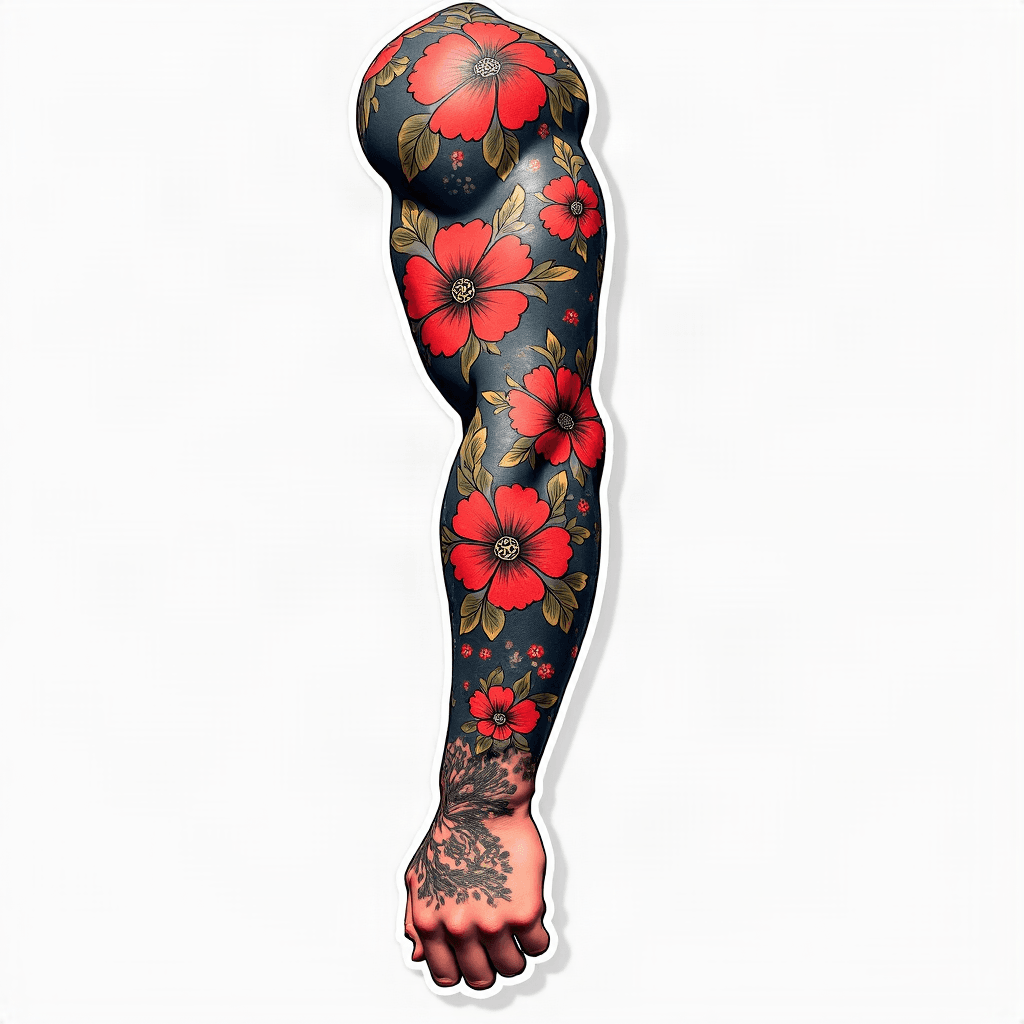 Sticker sleeve designs