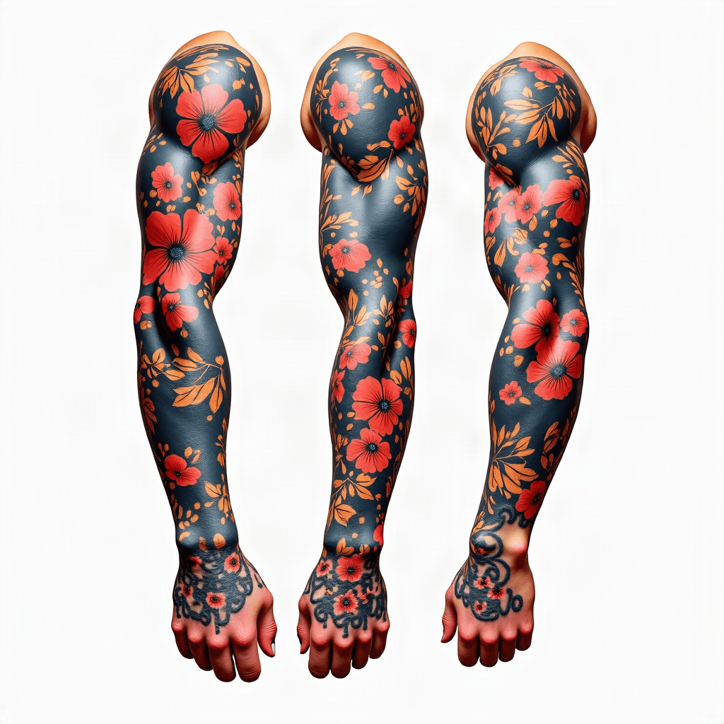 Mixed style arm collection