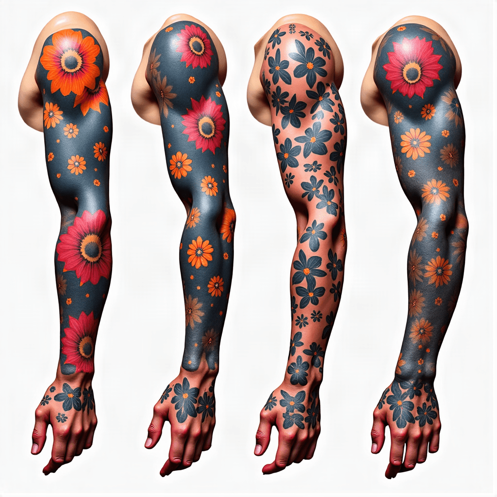 Mixed style arm collection