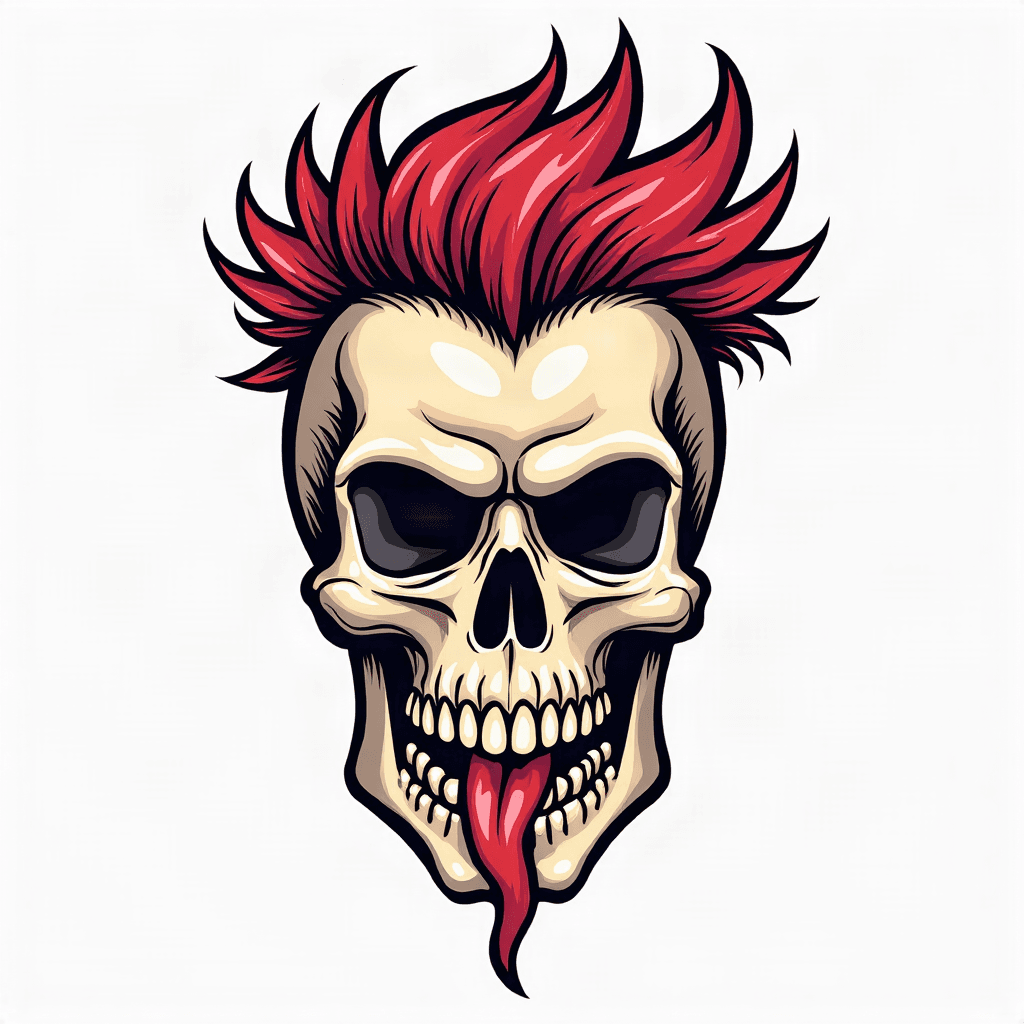 Punk logo design