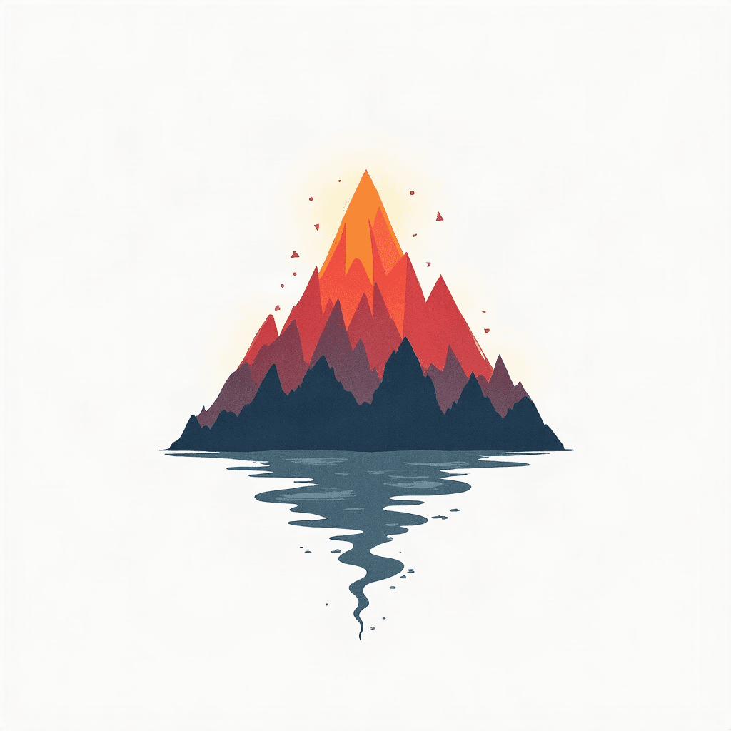 Type 'minimalist mountain'