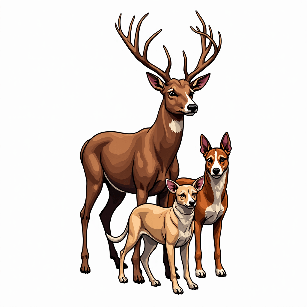 Deer hunting hound dogs wild turkeys
