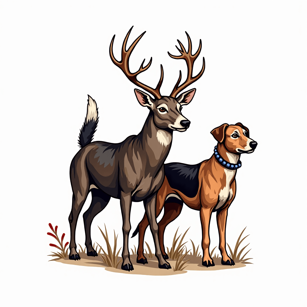 Deer hunting hound dogs wild turkeys