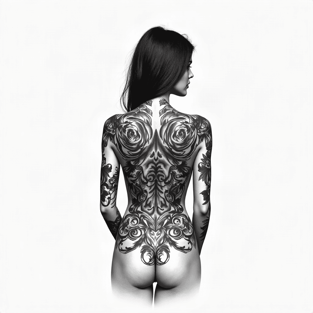 i want to get my full back done with traditional s…