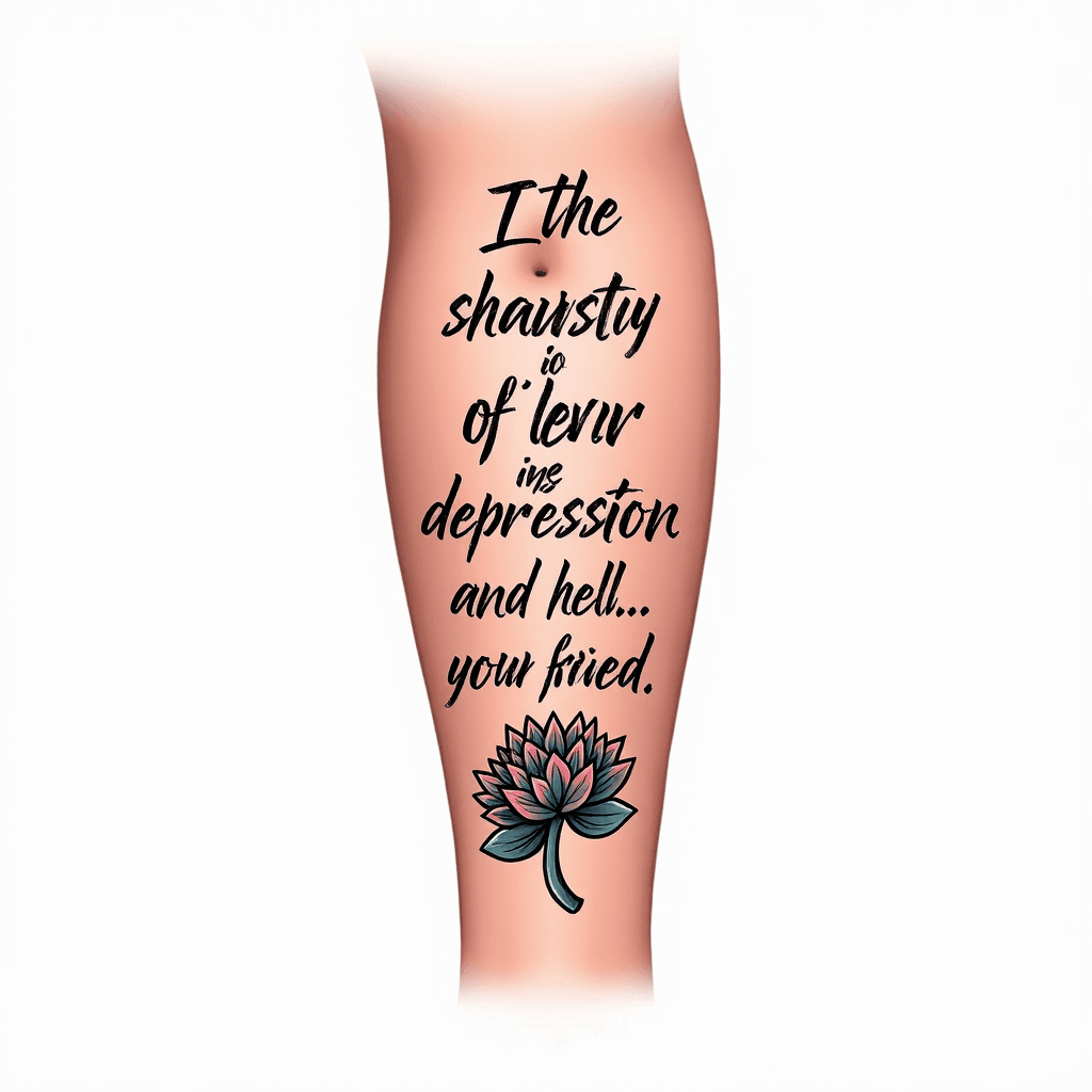 Just over came clinical depression and anxiety. Wo…