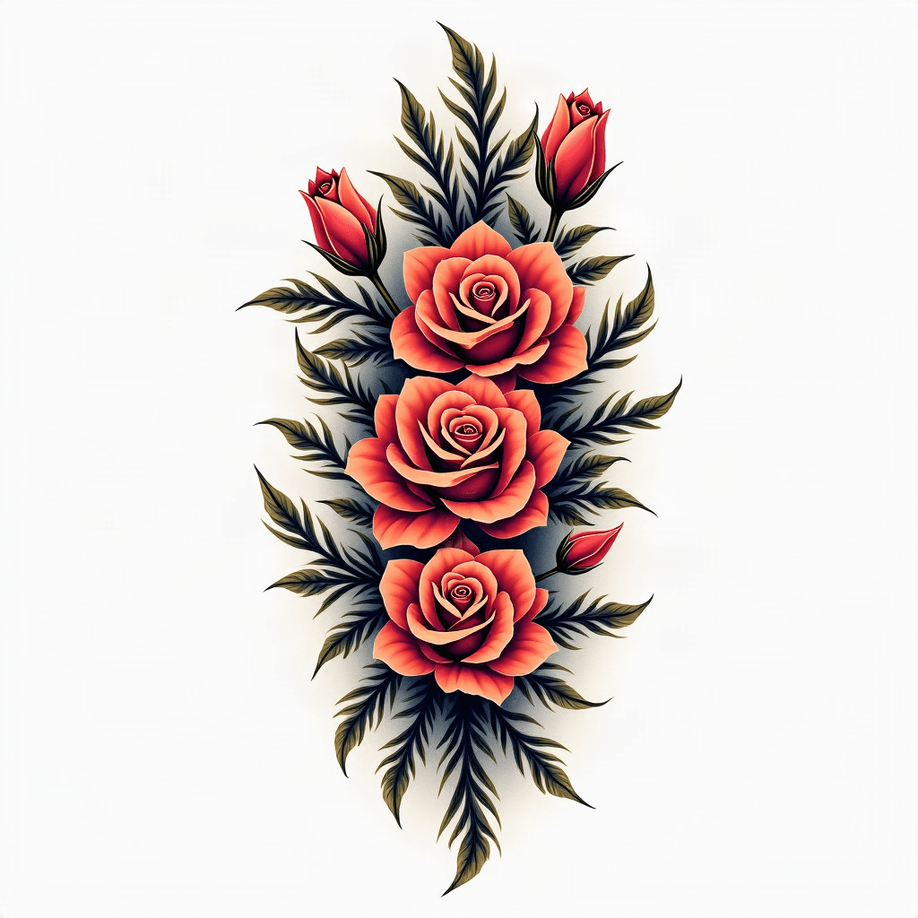 Beautiful tattoo design for 太もも